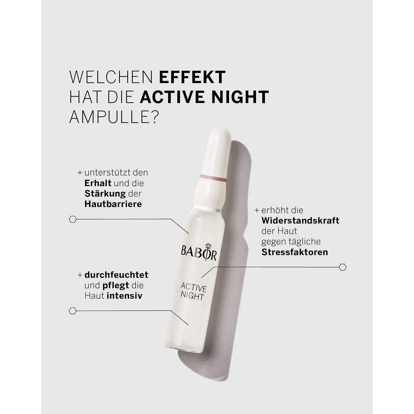 Ampulle Active Night Babor - SKIN-VERSUM