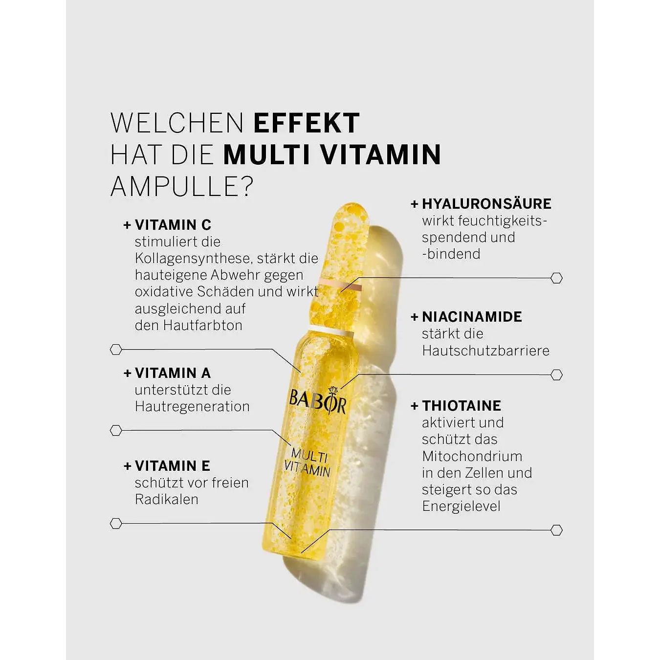 Multi Vitamin Ampulle Babor - SKIN-VERSUM